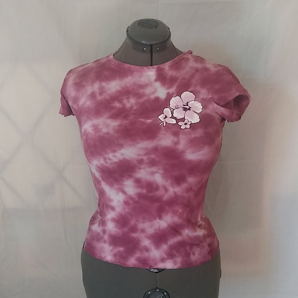 Pink-ish purple tie dye aéropostale shirt